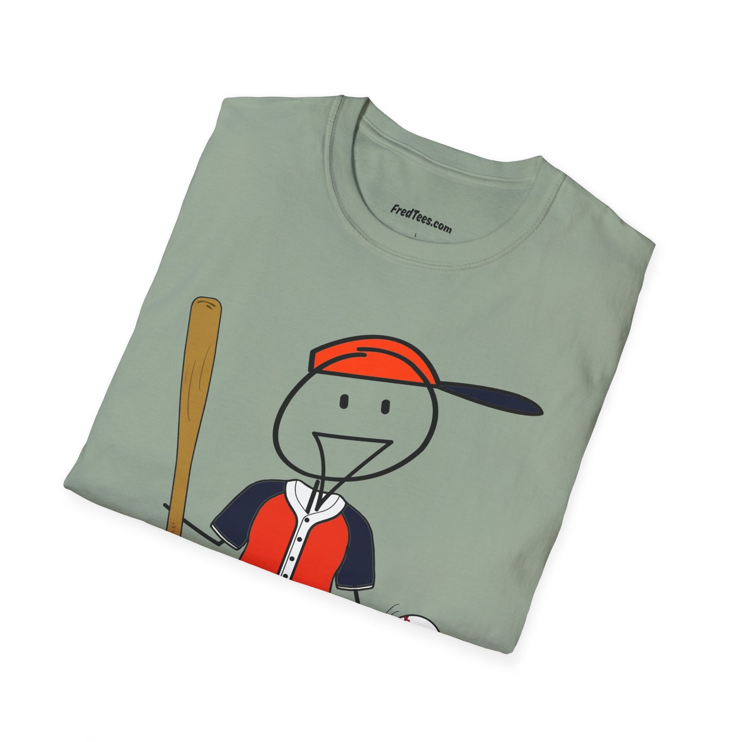FRED is ready to PLAY BALL! His forever motto - HAVE FUN, PLAY HARD, DON’T QUIT! Orange & Navy