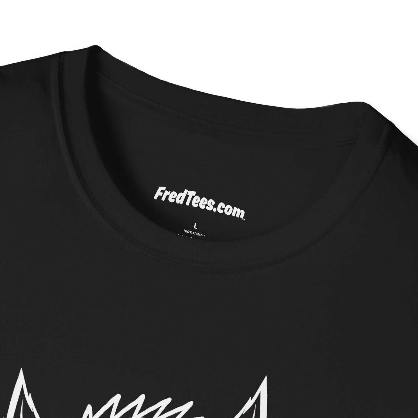 WereFRED is on the prowl! WHITE ON BLACK EDITION!