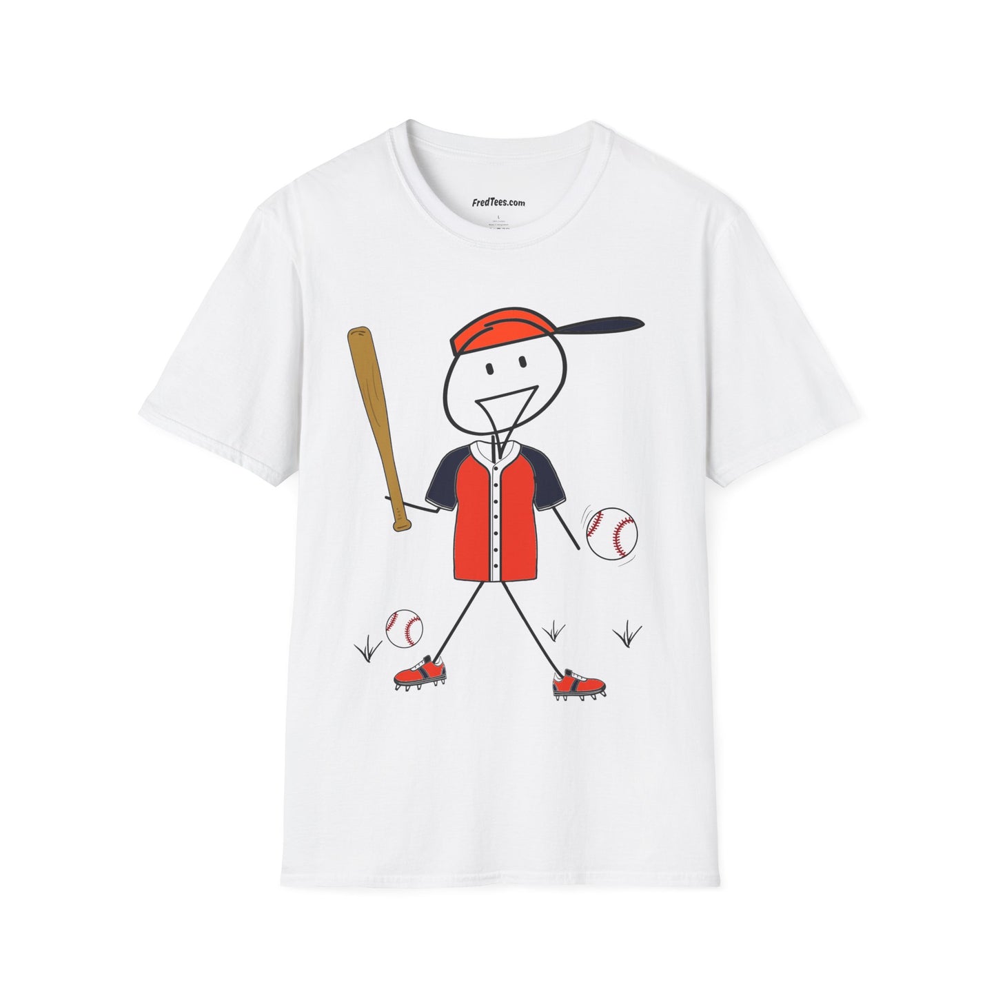 FRED is ready to PLAY BALL! His forever motto - HAVE FUN, PLAY HARD, DON’T QUIT! Orange & Navy