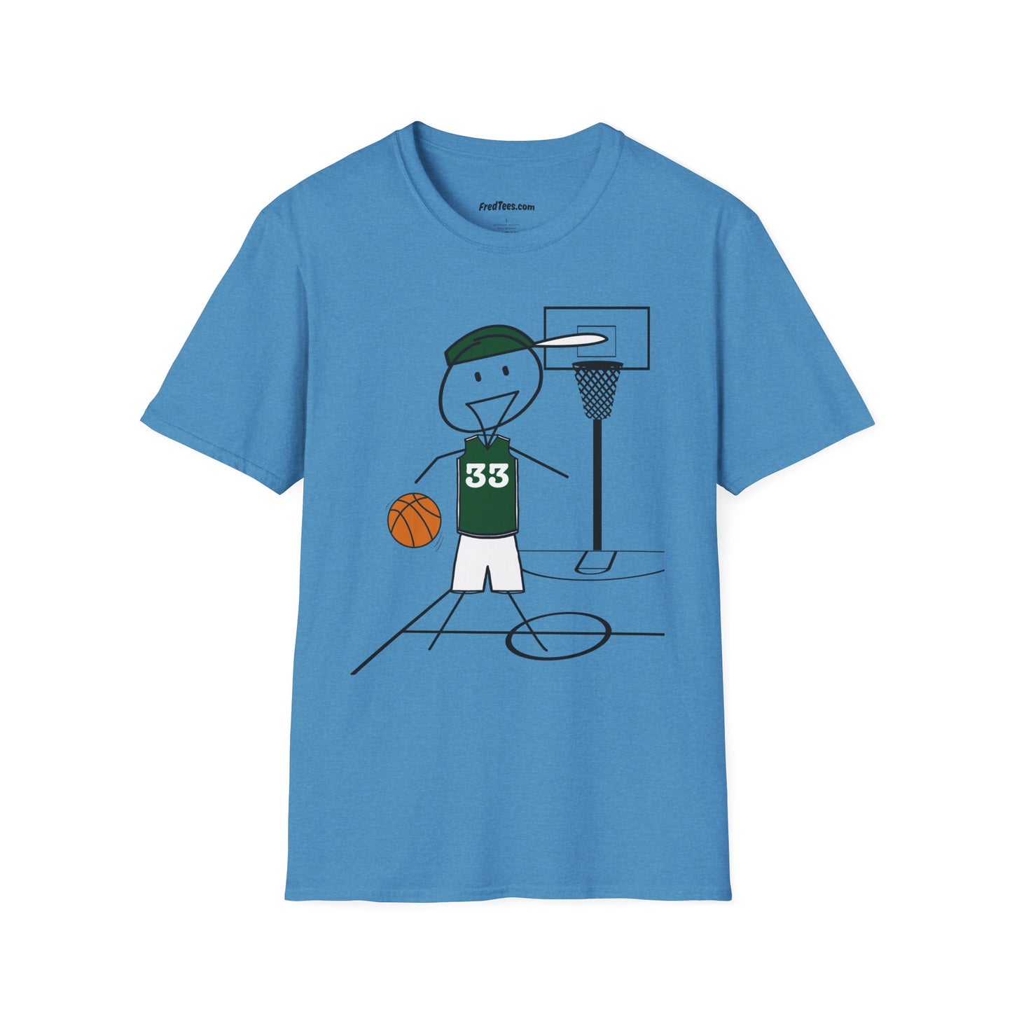 FRED is ready for the court! His forever motto - HAVE FUN, PLAY HARD, DON’T QUIT! Forest & White