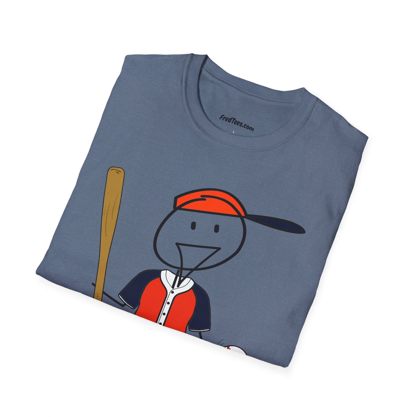 FRED is ready to PLAY BALL! His forever motto - HAVE FUN, PLAY HARD, DON’T QUIT! Orange & Navy