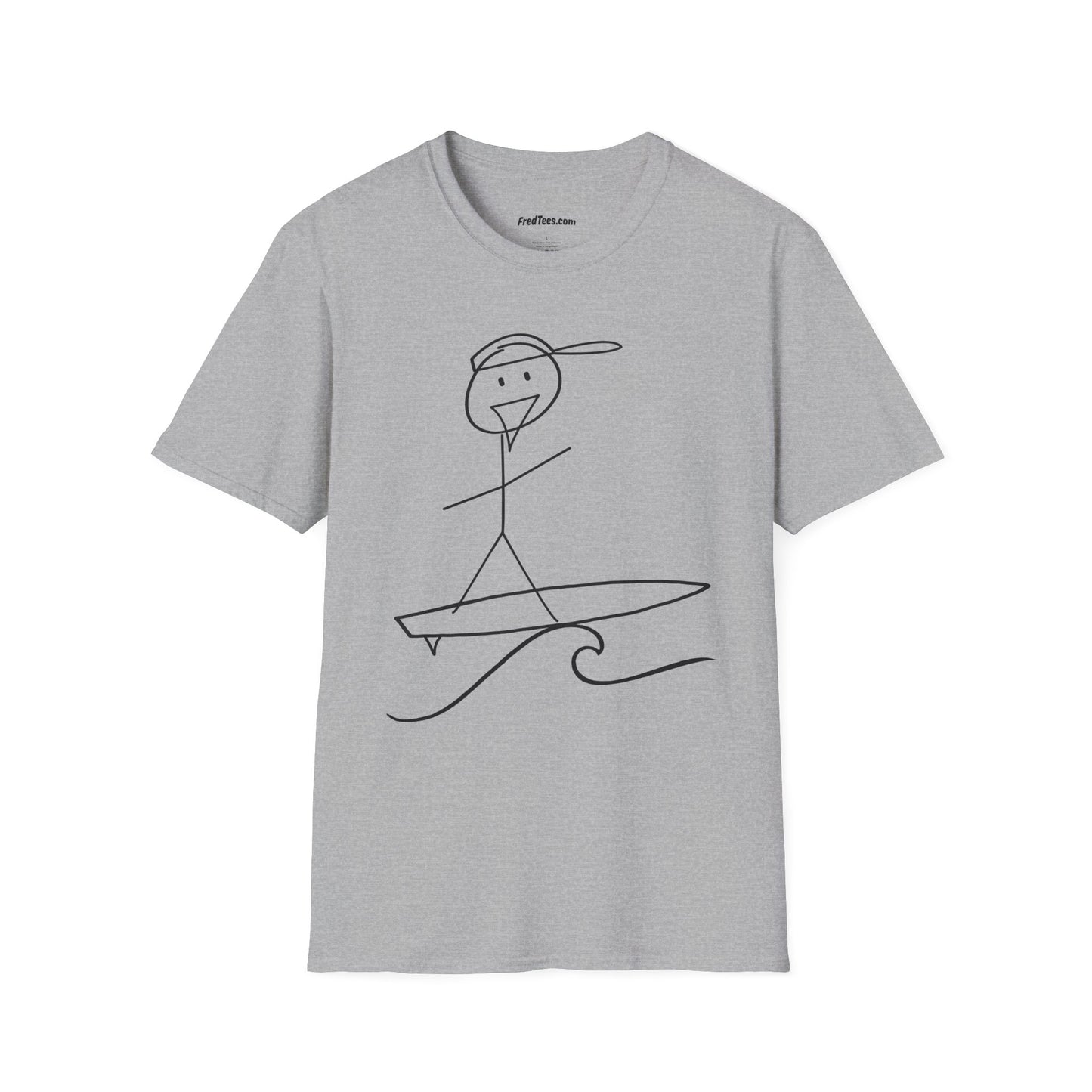 Fred’s Official Surf Shirt! Hang ten, dudes!