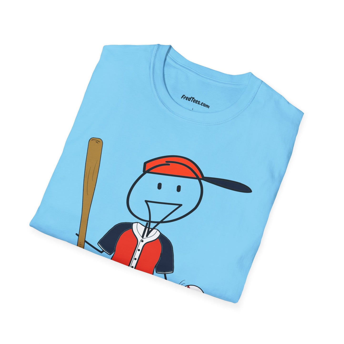 FRED is ready to PLAY BALL! His forever motto - HAVE FUN, PLAY HARD, DON’T QUIT! Orange & Navy