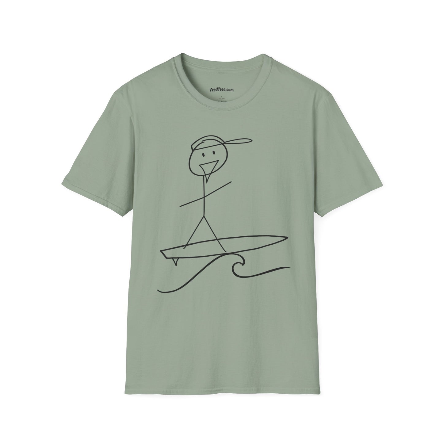 Fred’s Official Surf Shirt! Hang ten, dudes!