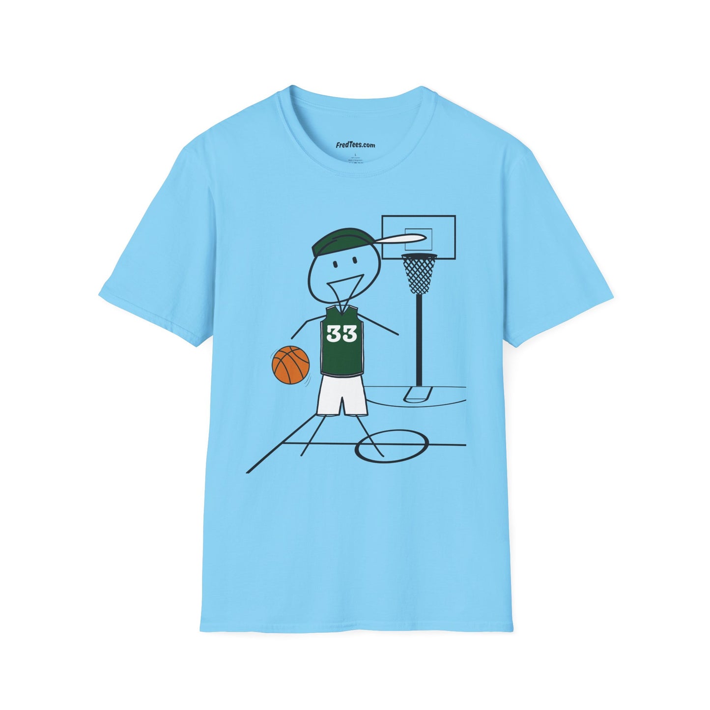 FRED is ready for the court! His forever motto - HAVE FUN, PLAY HARD, DON’T QUIT! Forest & White