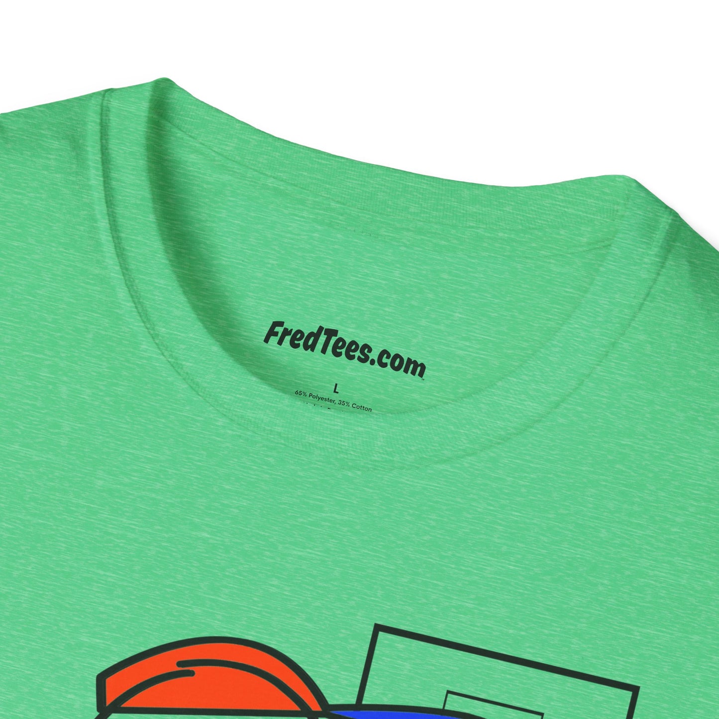 FRED is ready for the court! His forever motto - HAVE FUN, PLAY HARD, DON’T QUIT! More. Orange & Royal