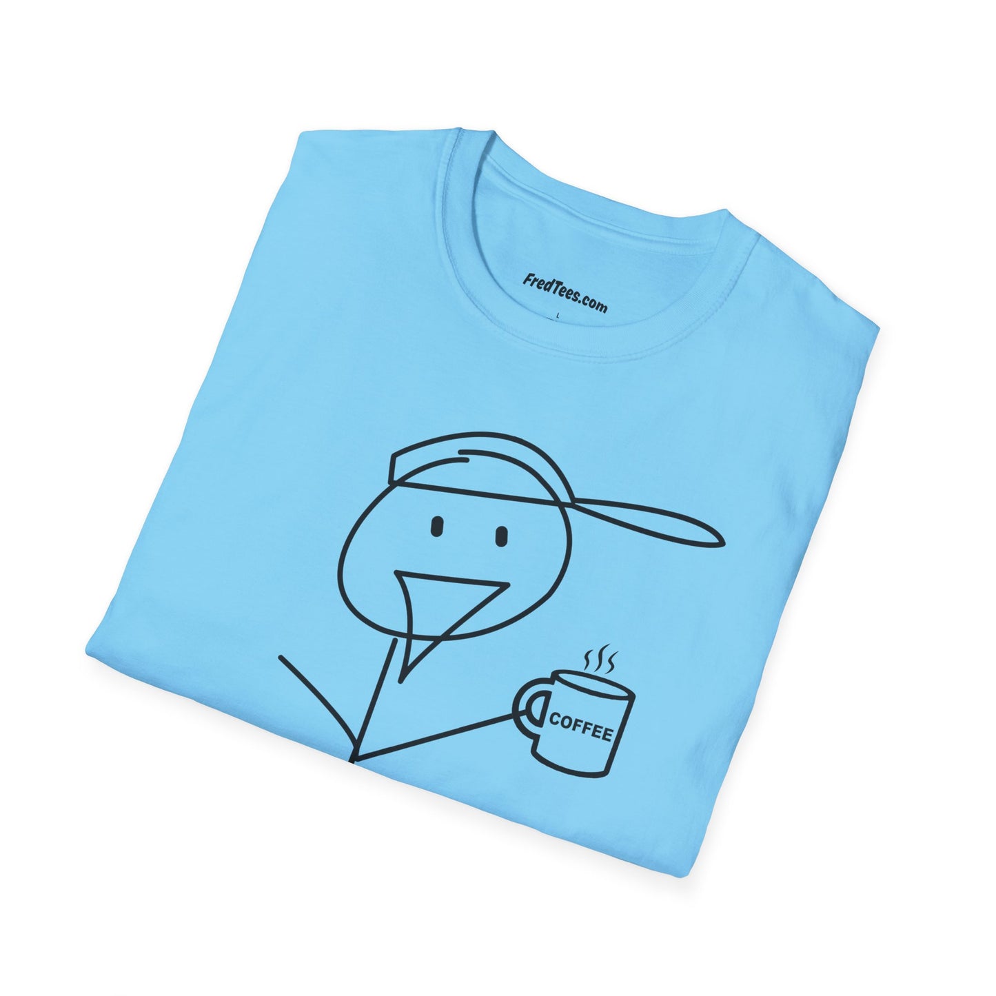 FRED needs his cuppa coffee! Can you relate?