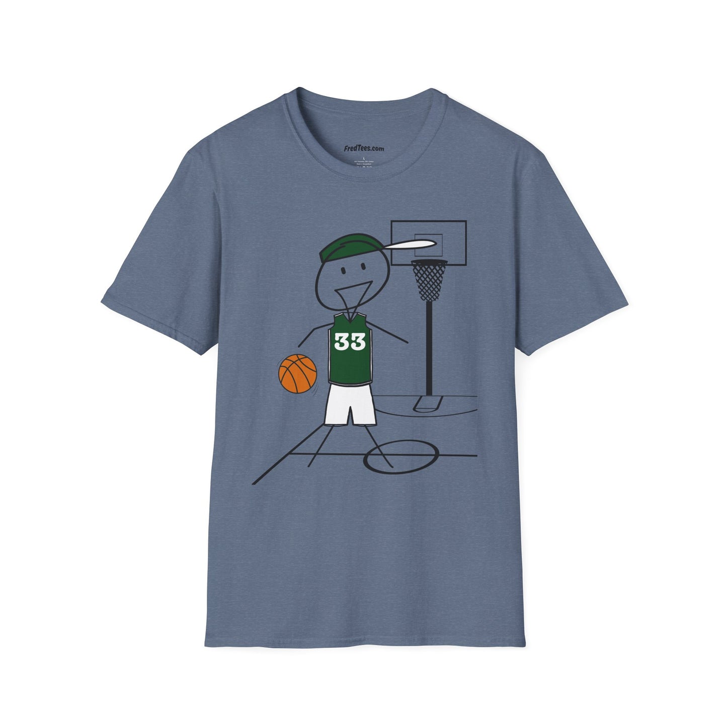 FRED is ready for the court! His forever motto - HAVE FUN, PLAY HARD, DON’T QUIT! Forest & White
