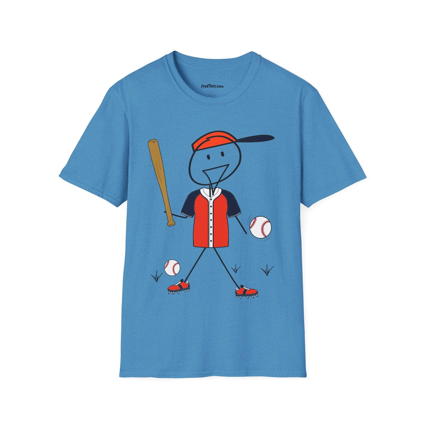 FRED is ready to PLAY BALL! His forever motto - HAVE FUN, PLAY HARD, DON’T QUIT! Orange & Navy