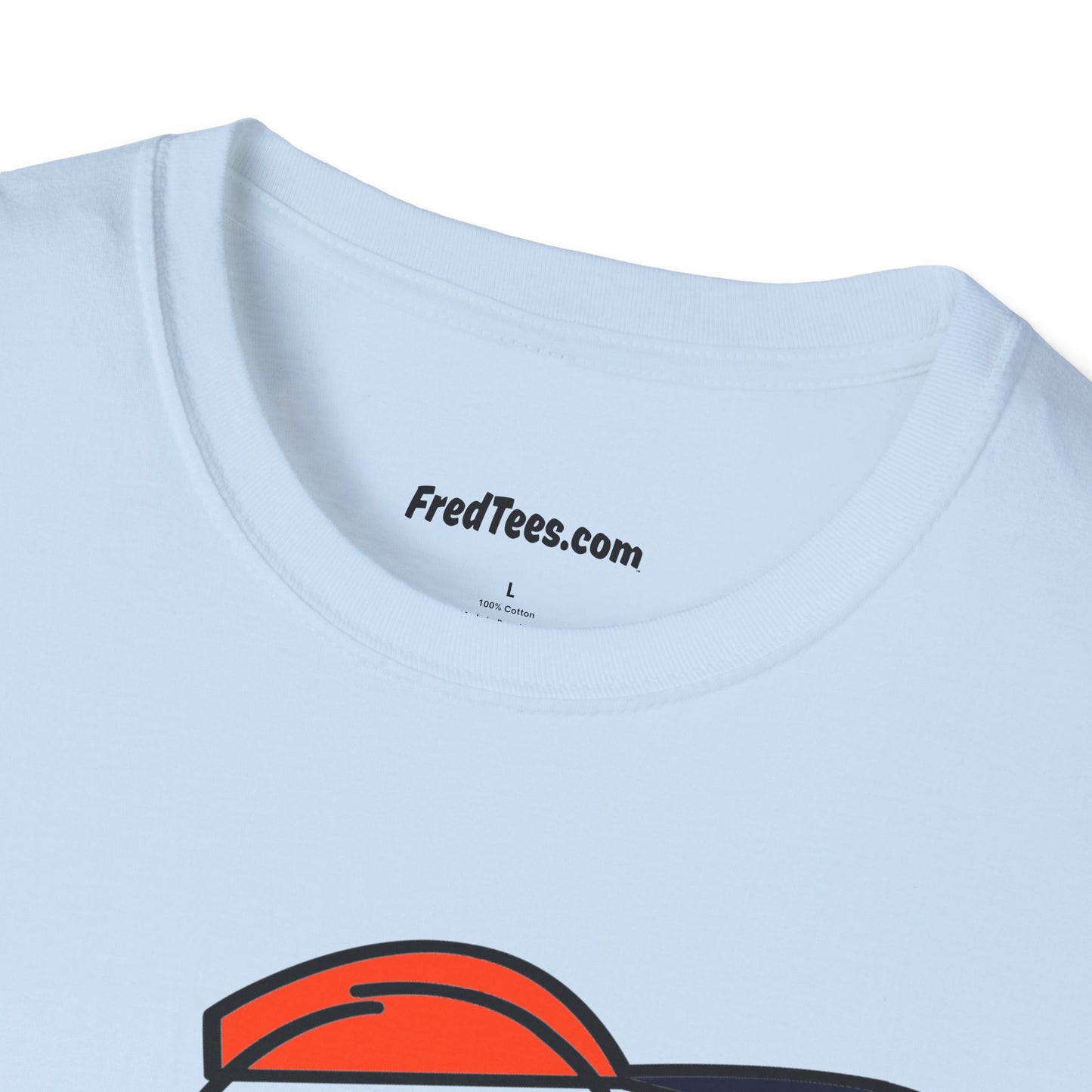 FRED is ready to PLAY BALL! His forever motto - HAVE FUN, PLAY HARD, DON’T QUIT! Orange & Navy
