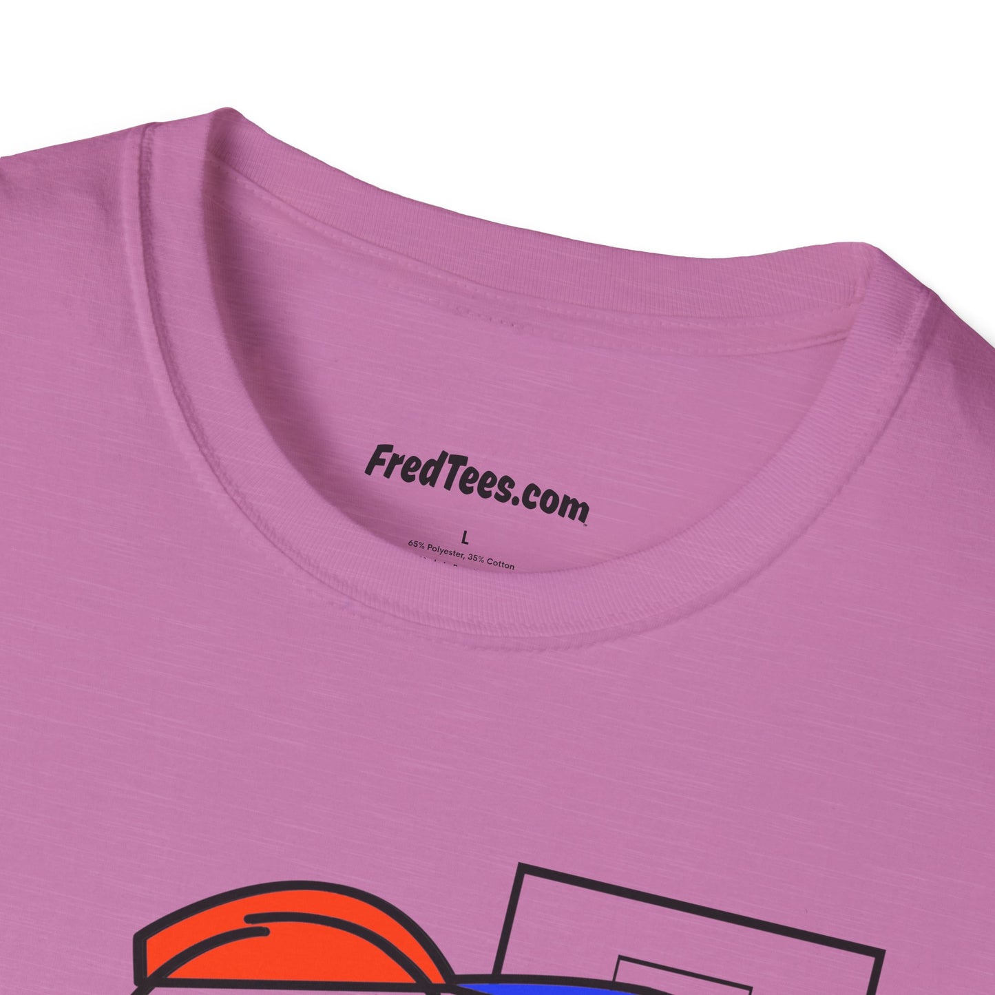 FRED is ready for the court! His forever motto - HAVE FUN, PLAY HARD, DON’T QUIT! More. Orange & Royal
