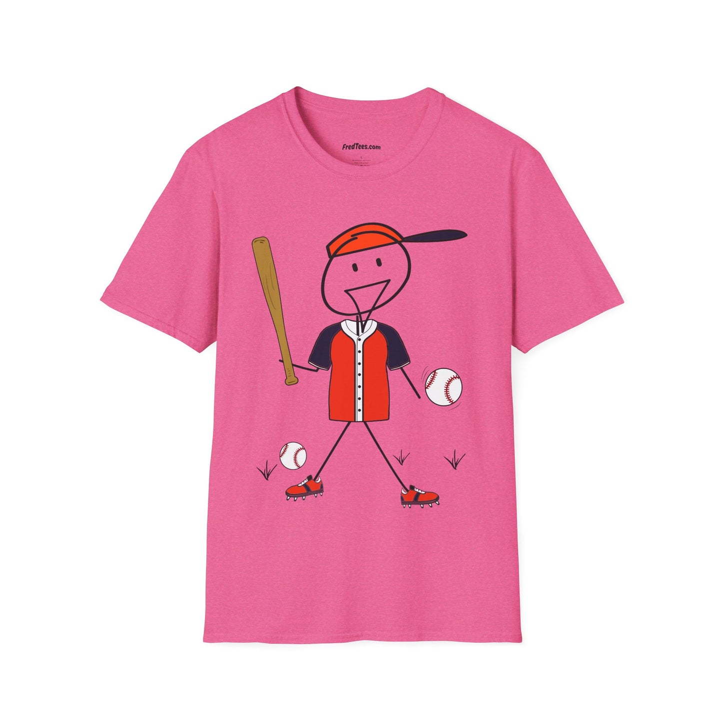 FRED is ready to PLAY BALL! His forever motto - HAVE FUN, PLAY HARD, DON’T QUIT! Orange & Navy