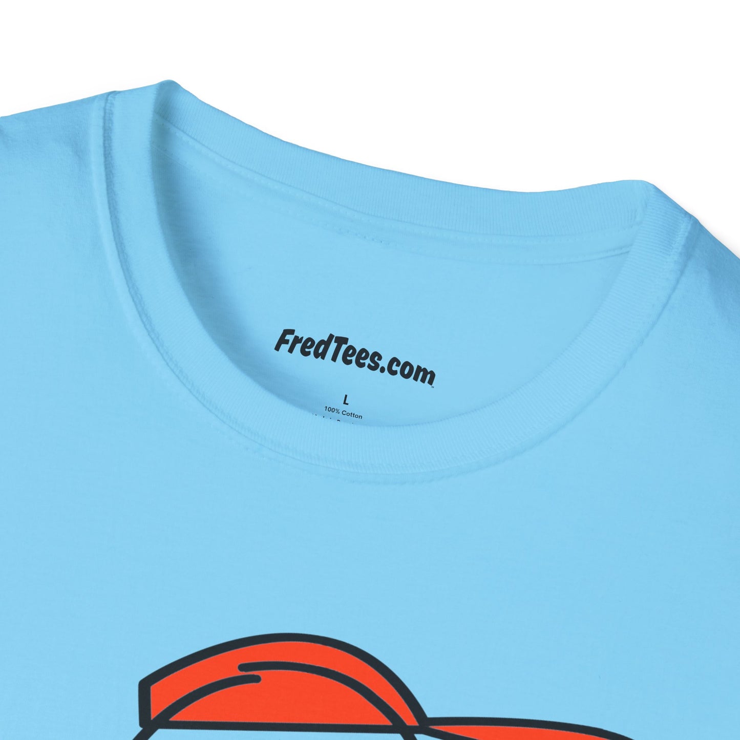 FRED is ready to PLAY BALL! His forever motto - HAVE FUN, PLAY HARD, DON’T QUIT! Orange & Black Pinstripe