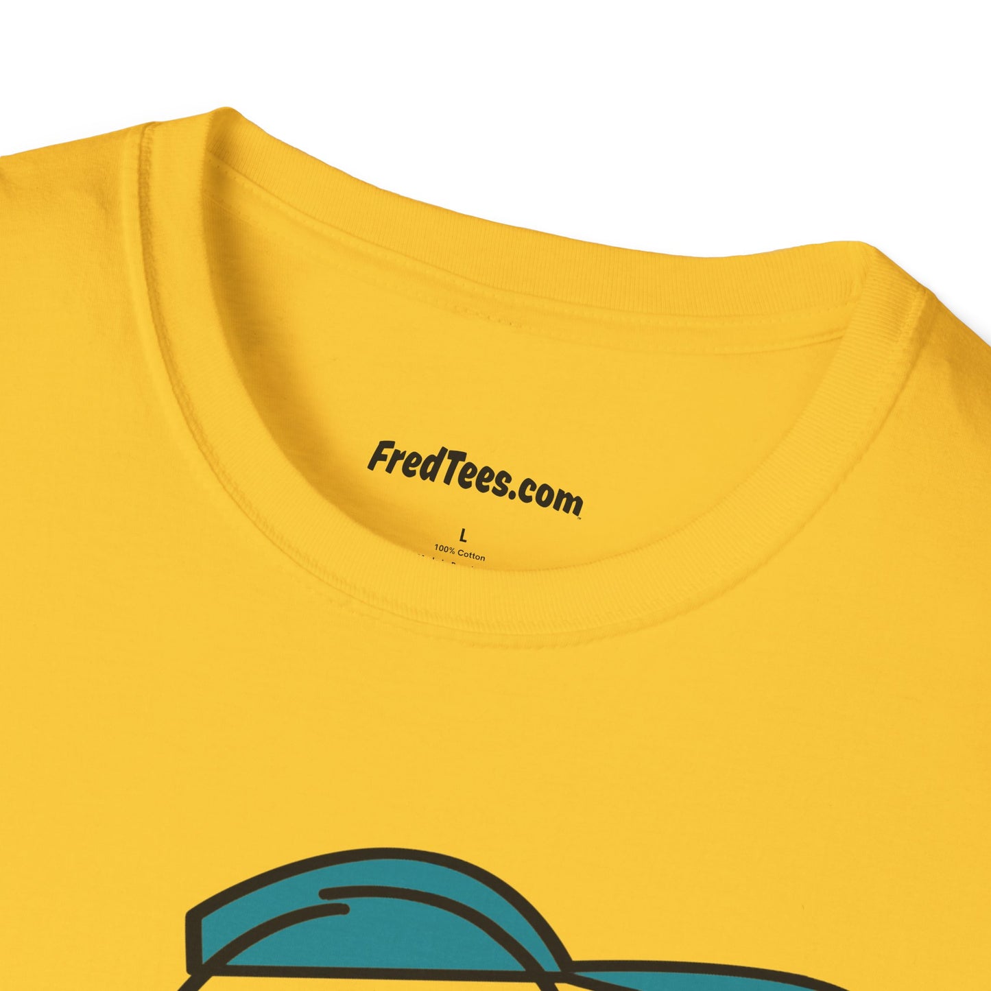 FRED is ready to PLAY BALL! His forever motto - HAVE FUN, PLAY HARD, DON’T QUIT! Teal & Black Pinstripe
