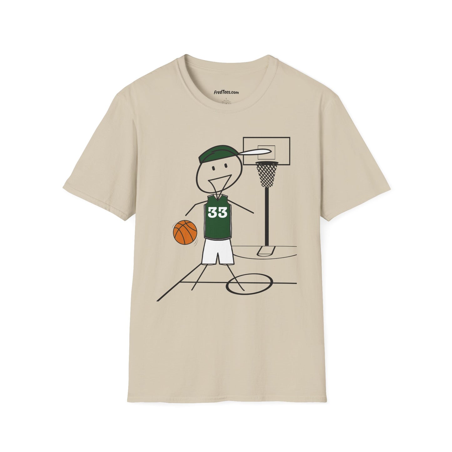 FRED is ready for the court! His forever motto - HAVE FUN, PLAY HARD, DON’T QUIT! Forest & White