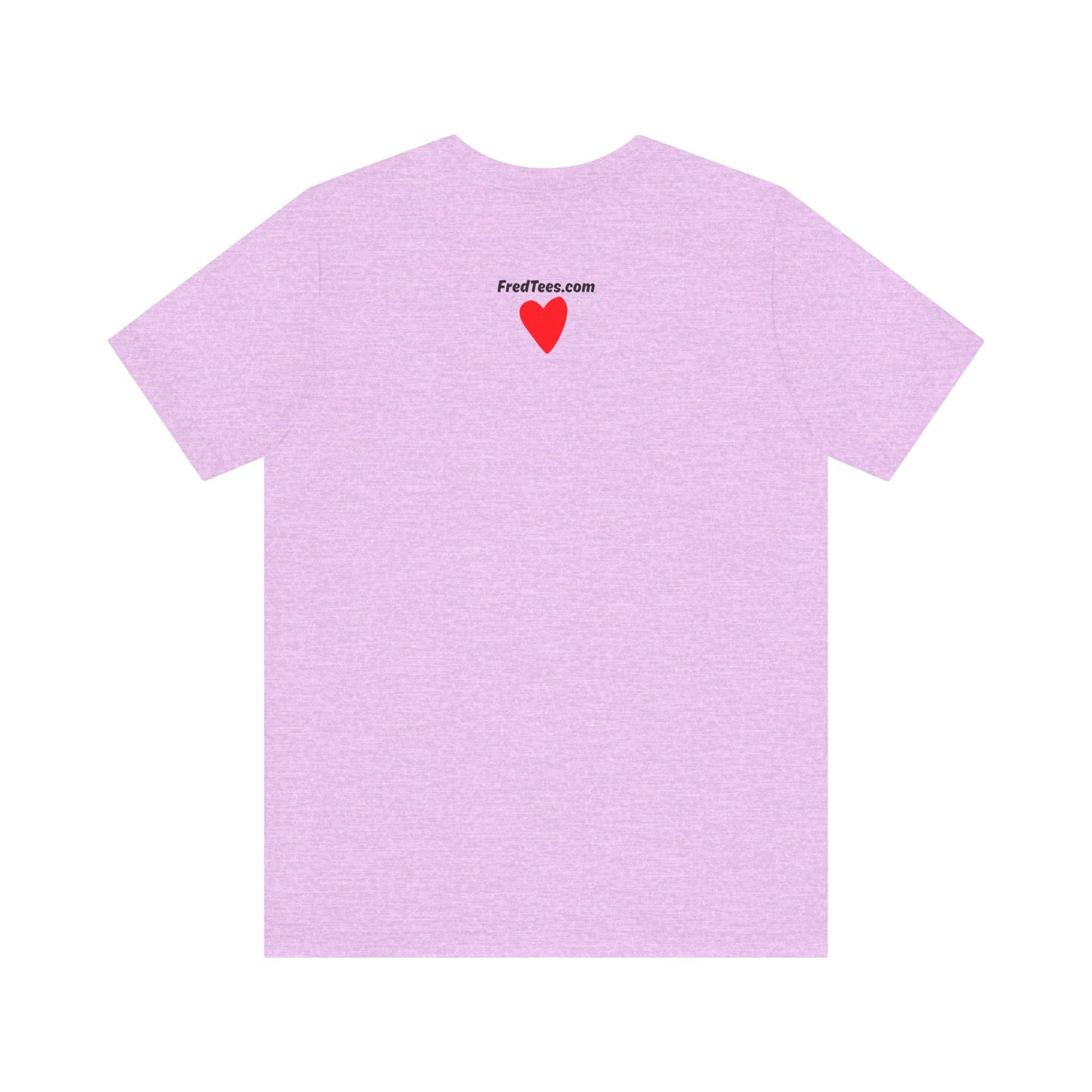 FRED and WENDI - the anniversary celebration shirt! LOVE is in the air! Bella+Canvas version