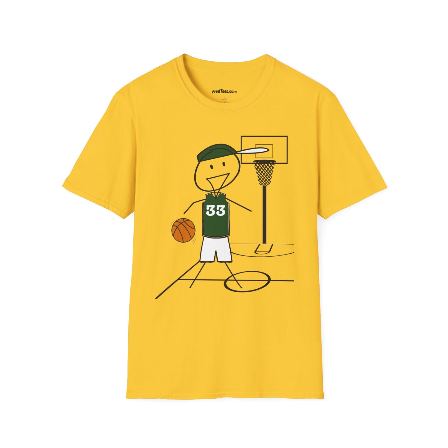 FRED is ready for the court! His forever motto - HAVE FUN, PLAY HARD, DON’T QUIT! Forest & White