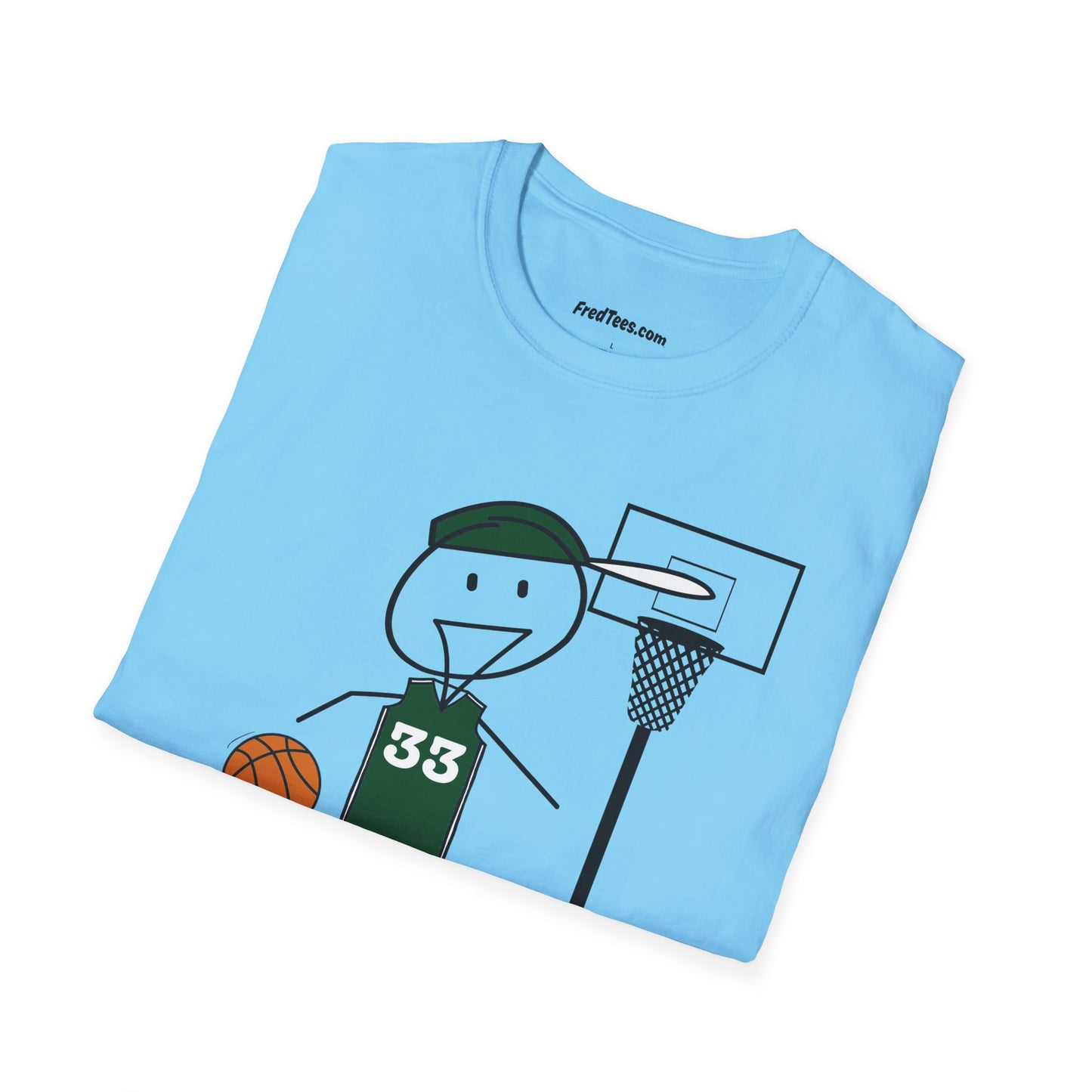 FRED is ready for the court! His forever motto - HAVE FUN, PLAY HARD, DON’T QUIT! Forest & White