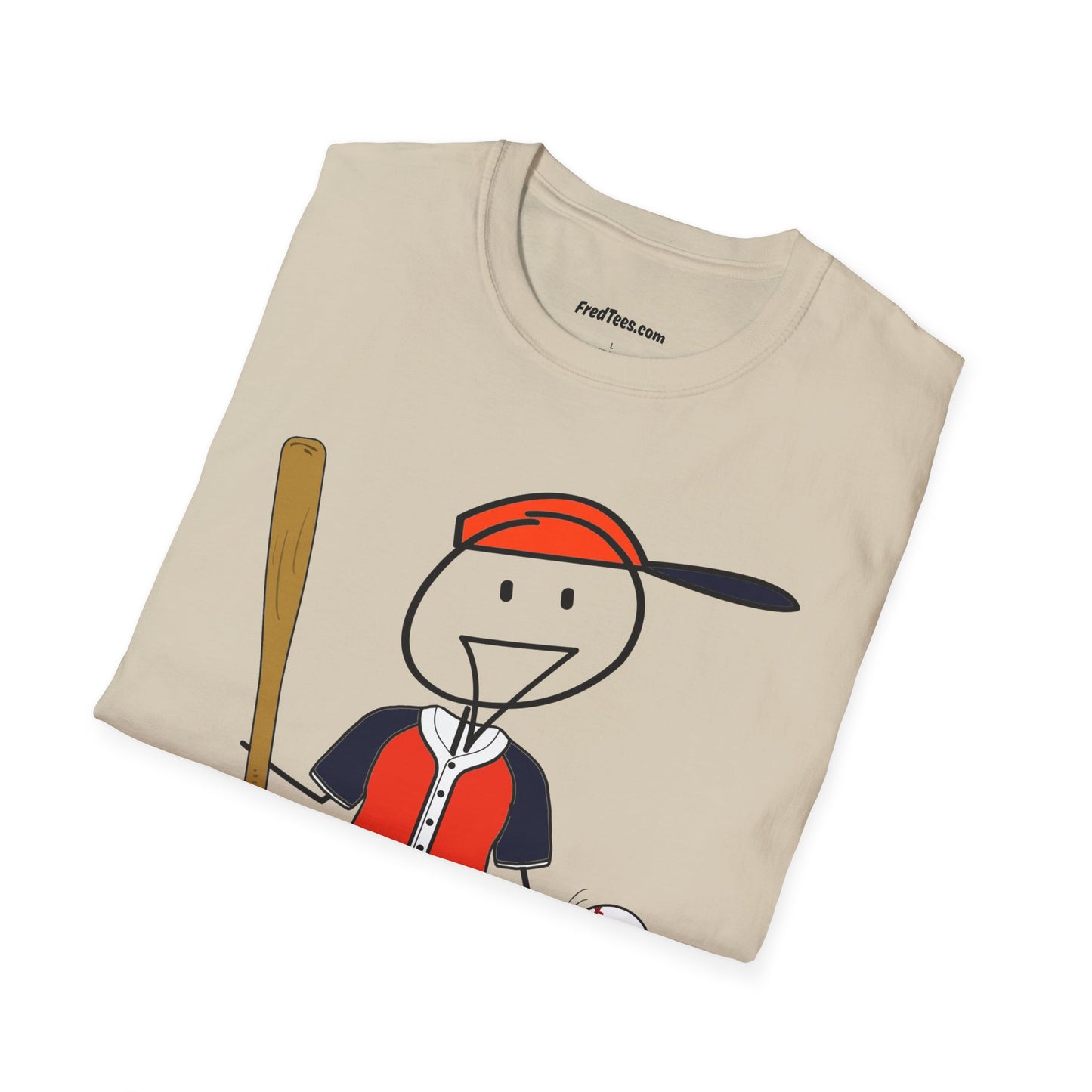 FRED is ready to PLAY BALL! His forever motto - HAVE FUN, PLAY HARD, DON’T QUIT! Orange & Navy