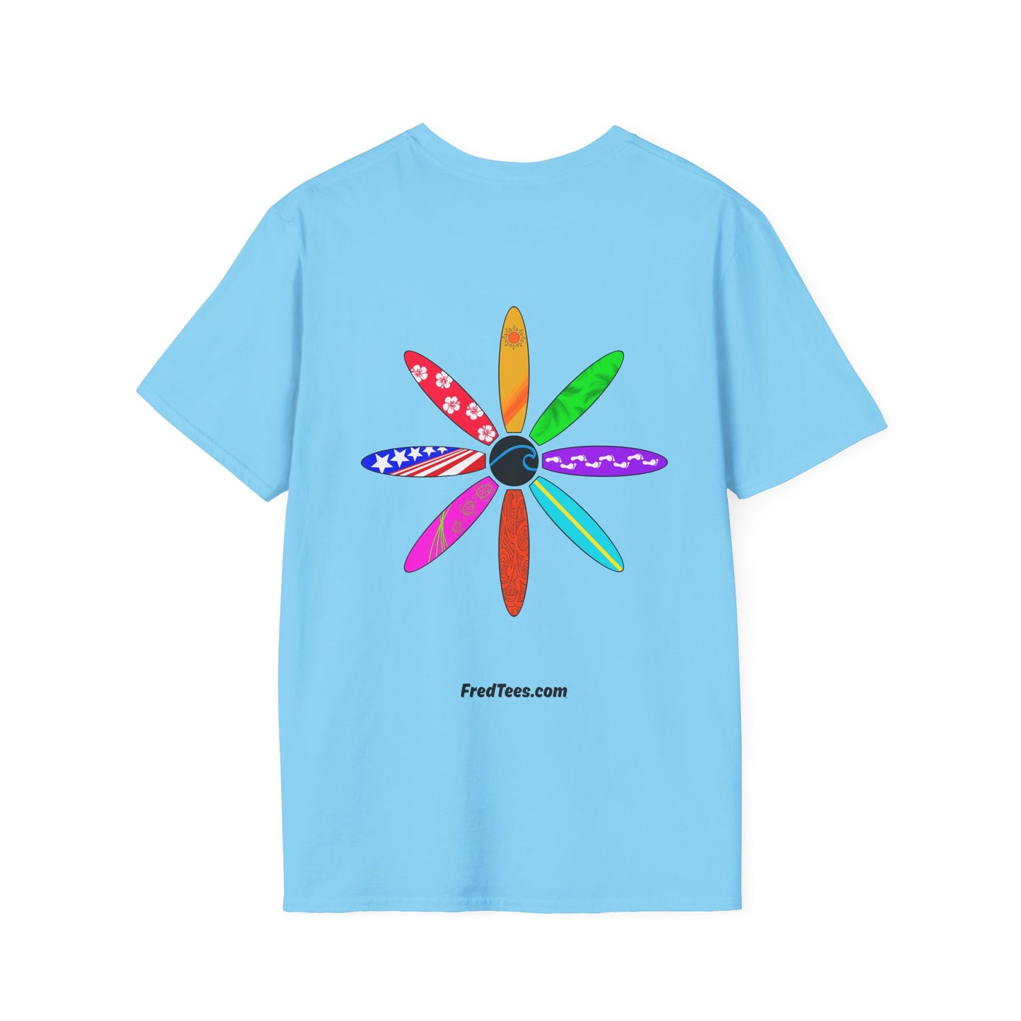Fred’s Official Surf Shirt! Hang ten, dudes!