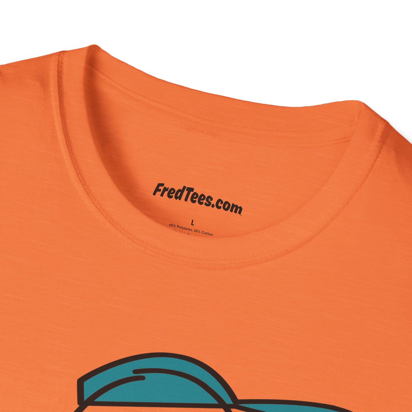 FRED is ready to PLAY BALL! His forever motto - HAVE FUN, PLAY HARD, DON’T QUIT! Teal & Black Pinstripe