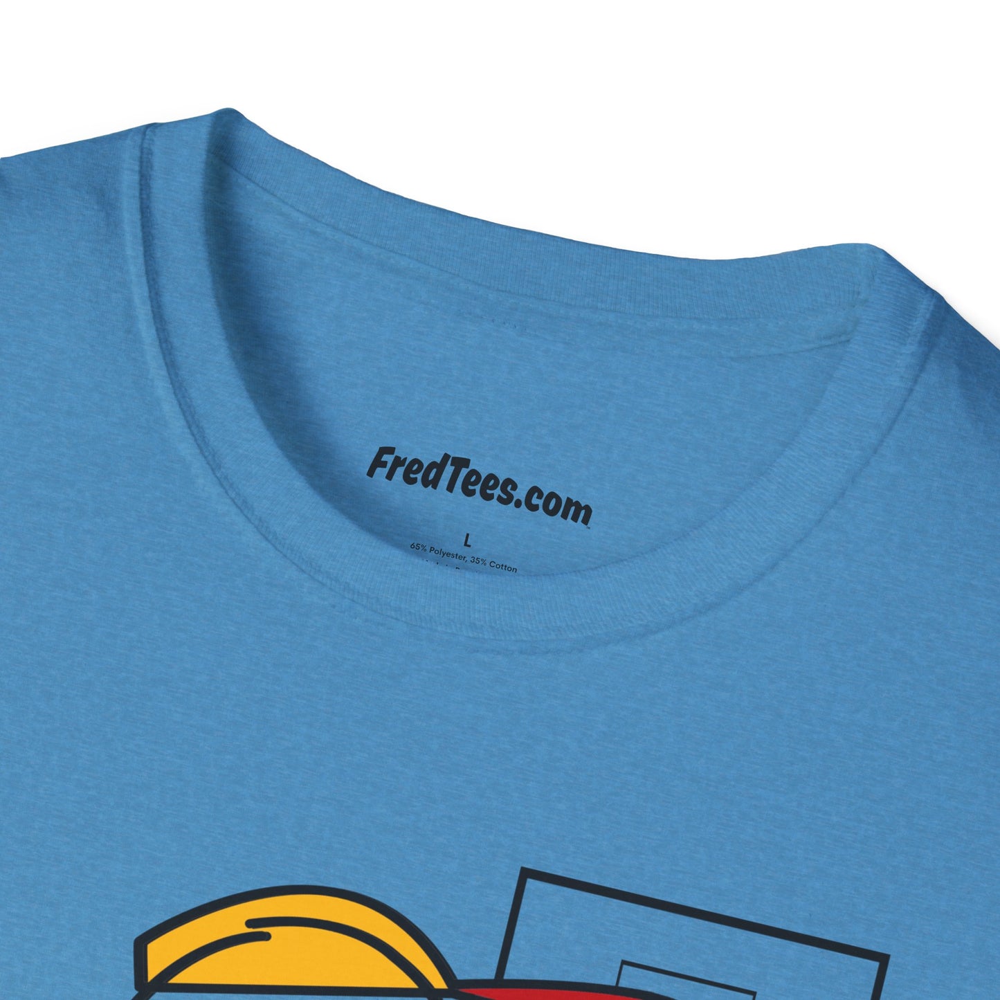 FRED is ready for the court! His forever motto - HAVE FUN, PLAY HARD, DON’T QUIT! Red & Yellow