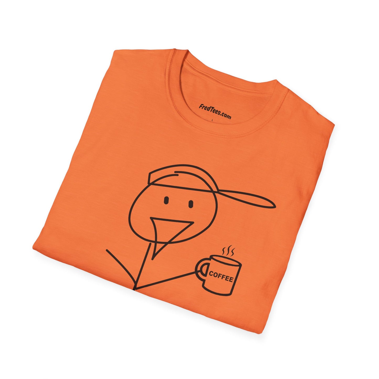 FRED needs his cuppa coffee! Can you relate?