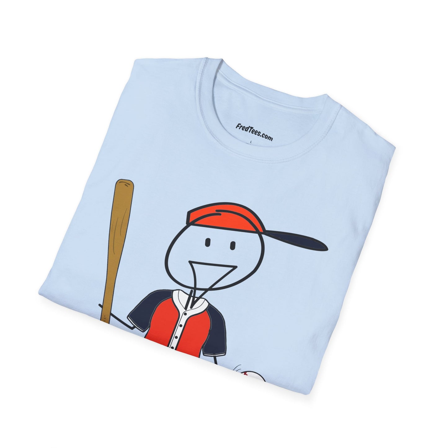 FRED is ready to PLAY BALL! His forever motto - HAVE FUN, PLAY HARD, DON’T QUIT! Orange & Navy
