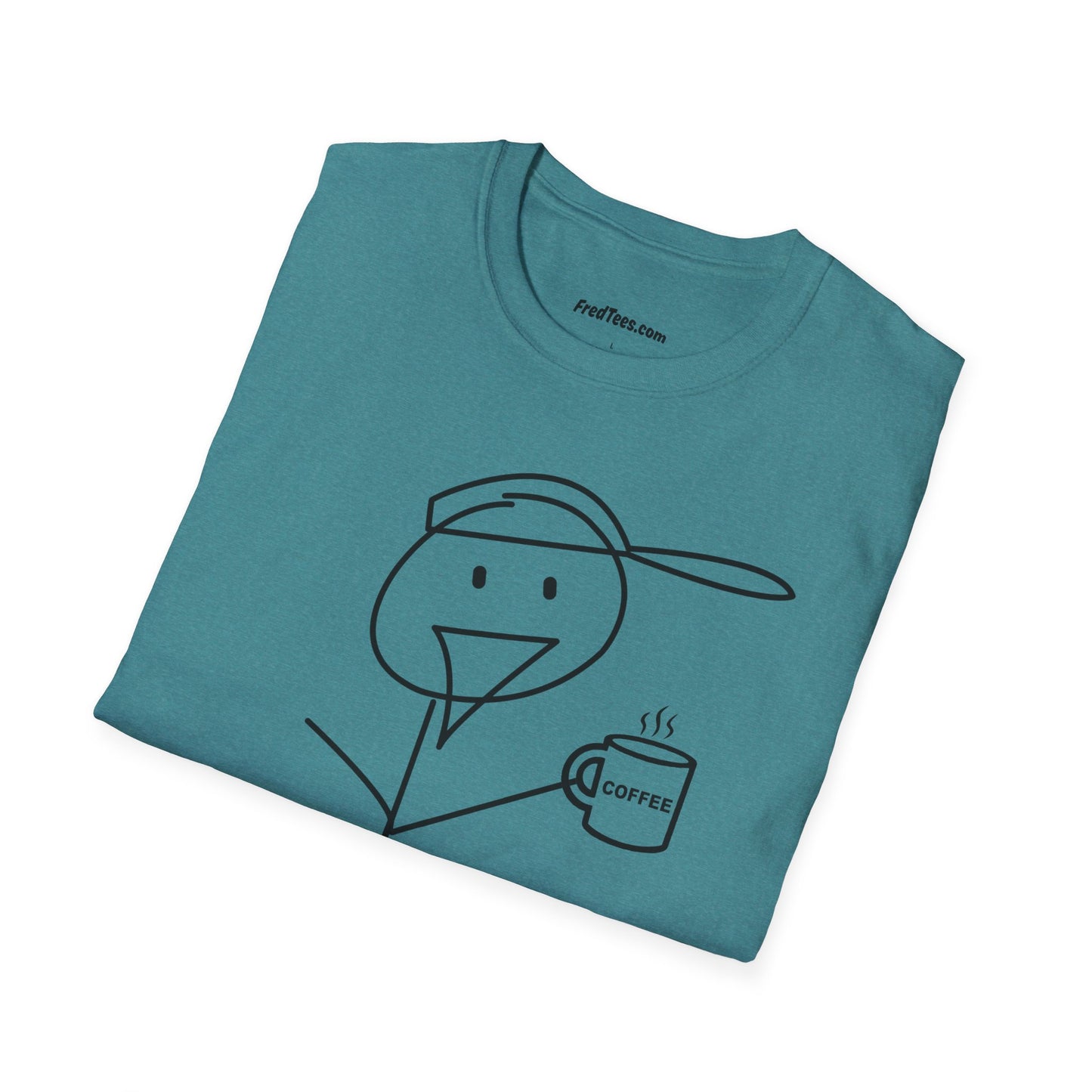 FRED needs his cuppa coffee! Can you relate?