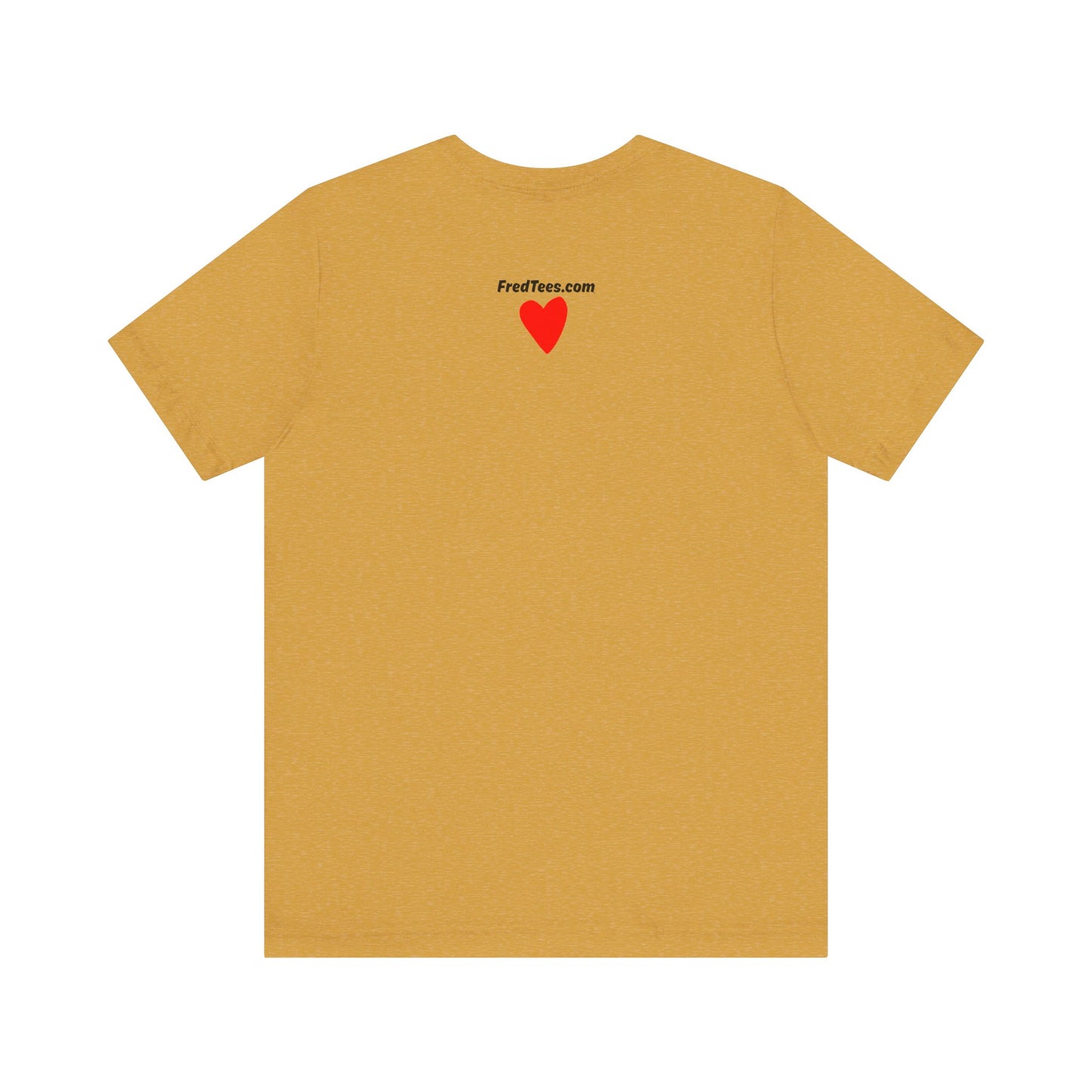 FRED and WENDI - the anniversary celebration shirt! LOVE is in the air! Bella+Canvas version