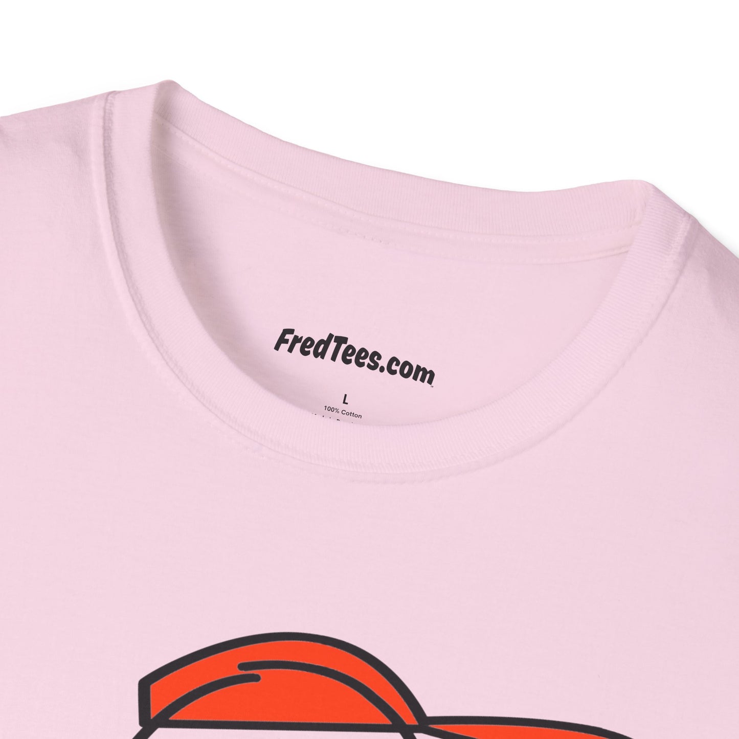 FRED is ready to PLAY BALL! His forever motto - HAVE FUN, PLAY HARD, DON’T QUIT! Orange & Black Pinstripe