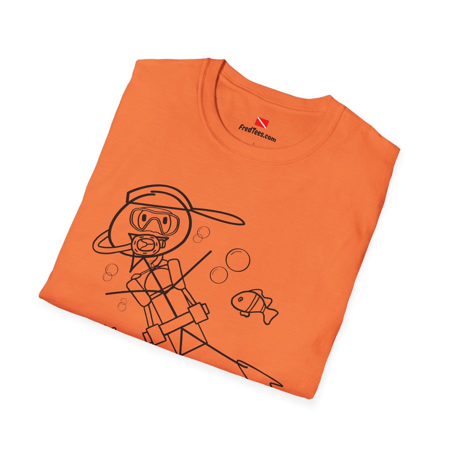 FRED says there’s no feeling in the world like diving! So SCUBA-UP and DIVER DOWN!