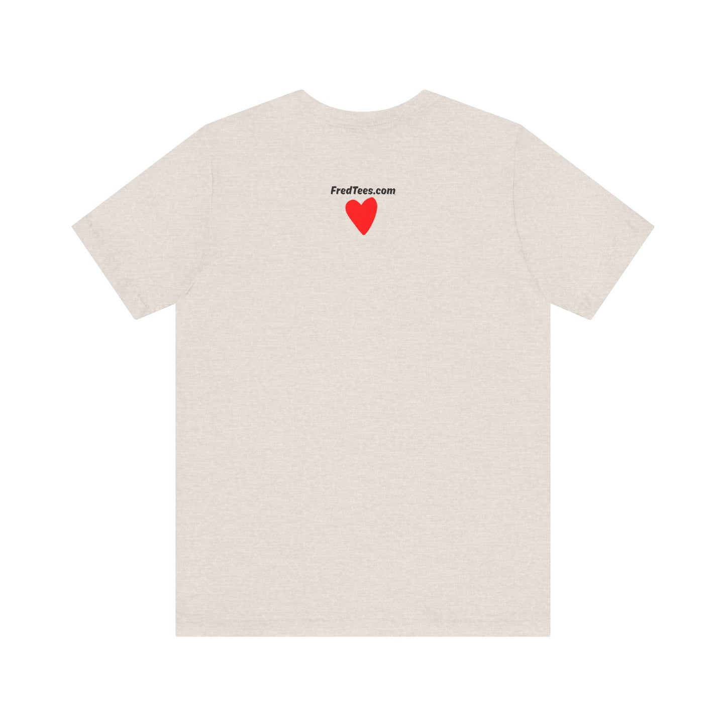 FRED and WENDI - the anniversary celebration shirt! LOVE is in the air! Bella+Canvas version