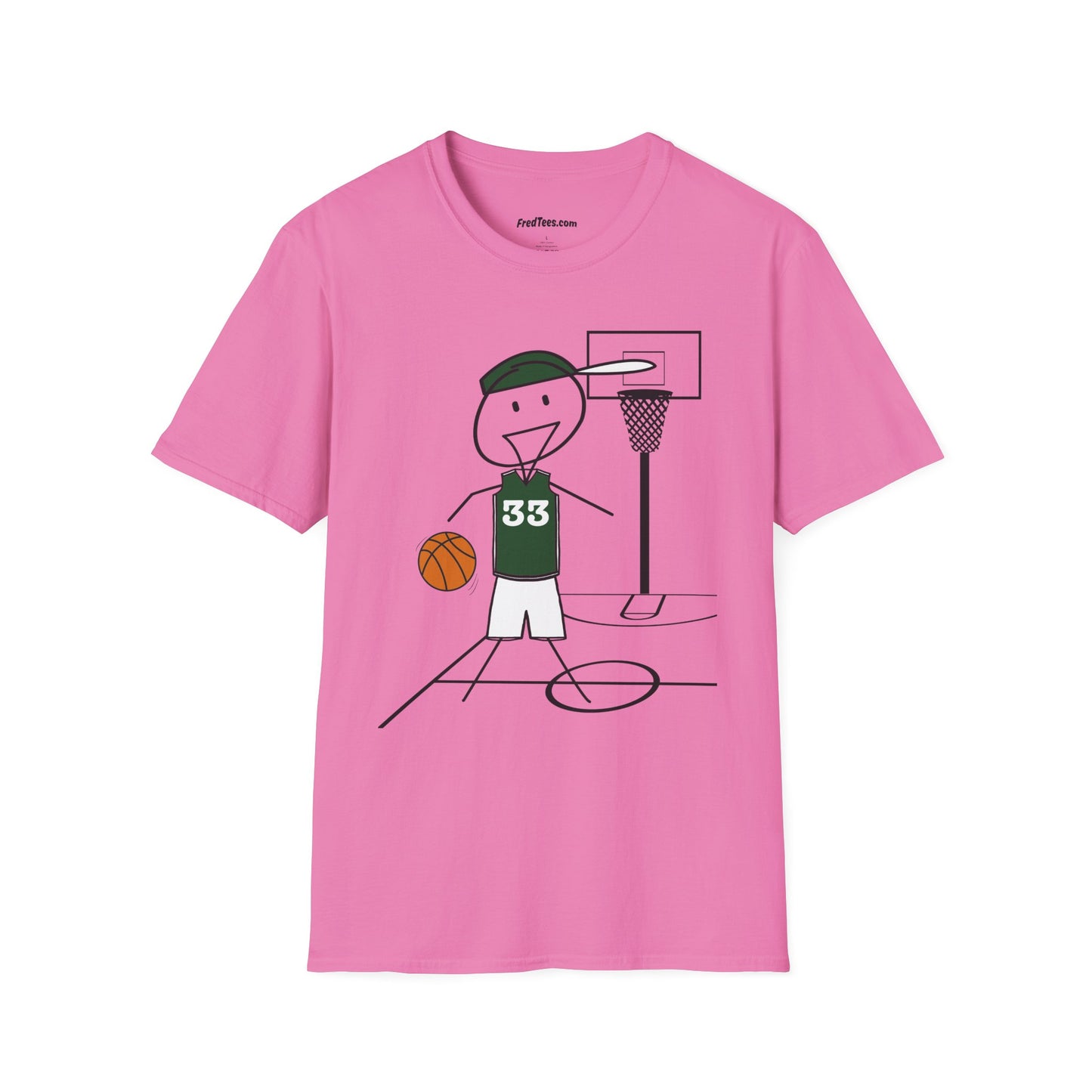 FRED is ready for the court! His forever motto - HAVE FUN, PLAY HARD, DON’T QUIT! Forest & White