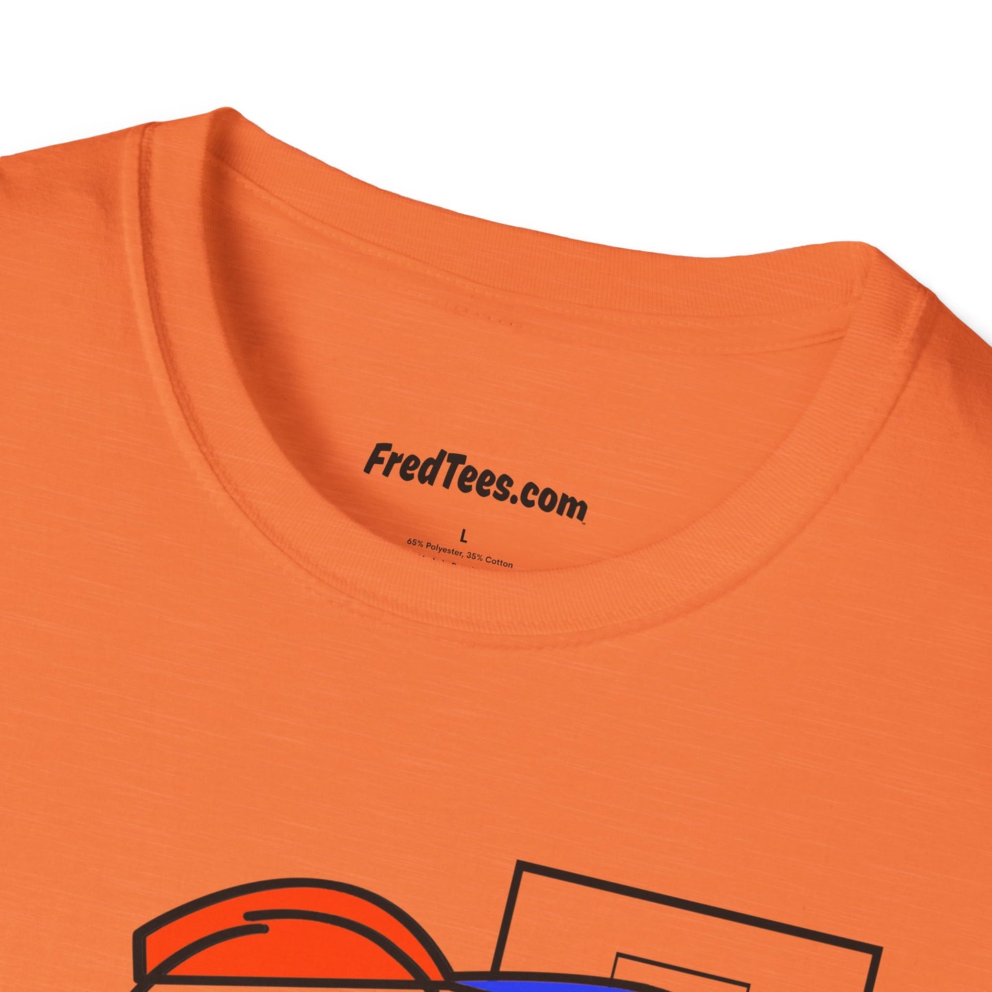 FRED is ready for the court! His forever motto - HAVE FUN, PLAY HARD, DON’T QUIT! More. Orange & Royal
