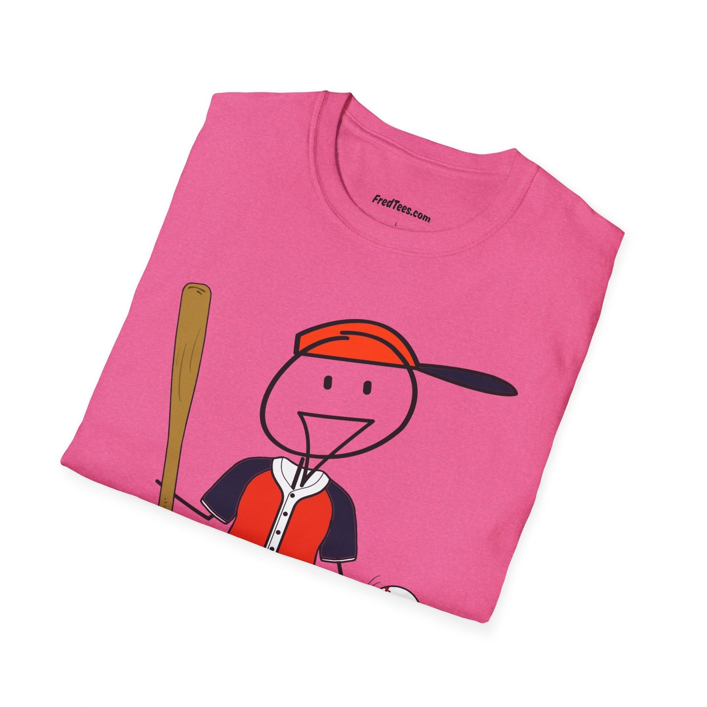 FRED is ready to PLAY BALL! His forever motto - HAVE FUN, PLAY HARD, DON’T QUIT! Orange & Navy