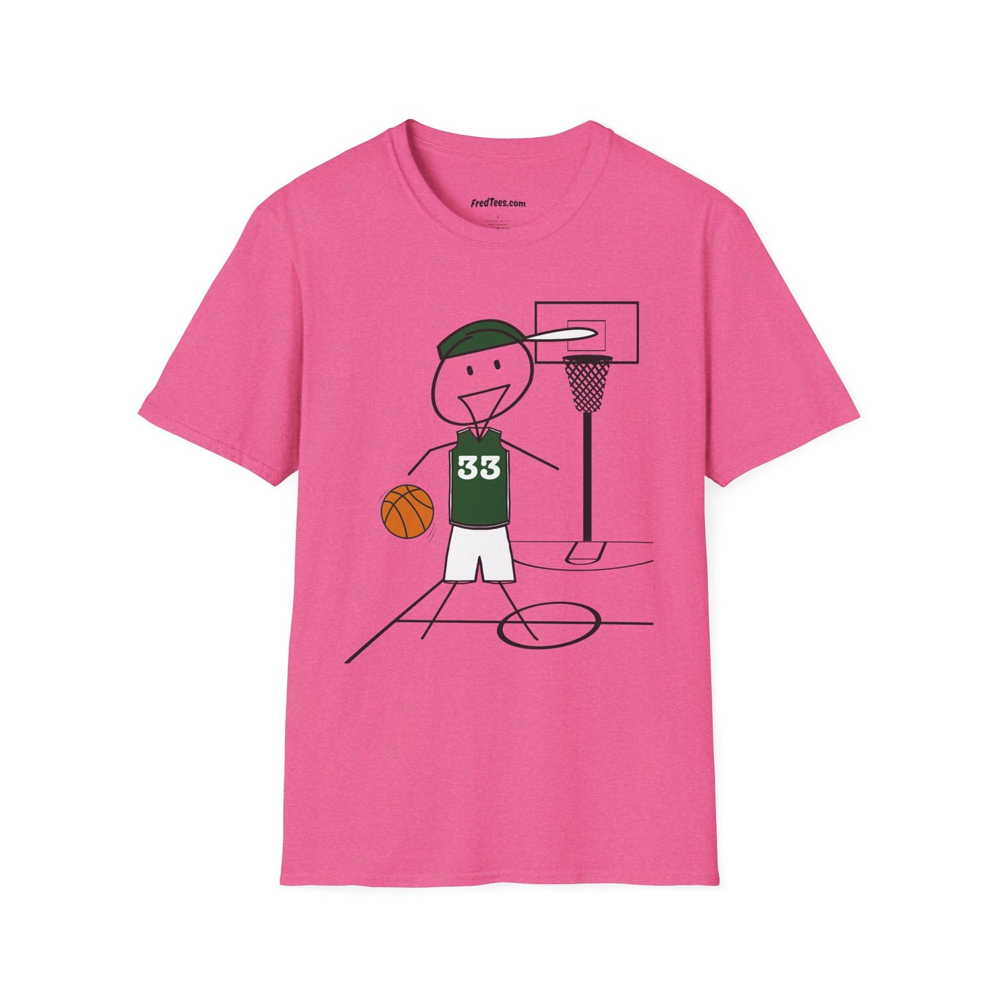 FRED is ready for the court! His forever motto - HAVE FUN, PLAY HARD, DON’T QUIT! Forest & White