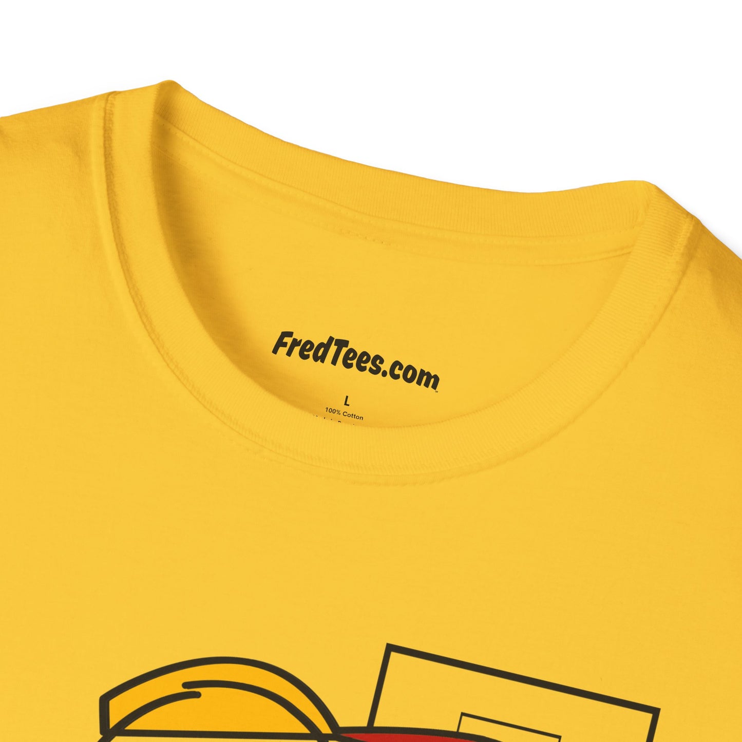 FRED is ready for the court! His forever motto - HAVE FUN, PLAY HARD, DON’T QUIT! Red & Yellow