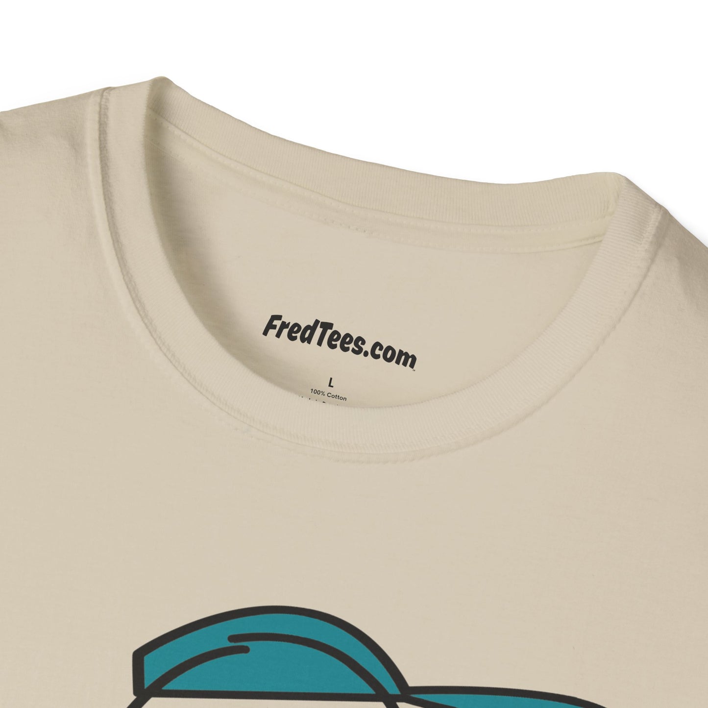 FRED is ready to PLAY BALL! His forever motto - HAVE FUN, PLAY HARD, DON’T QUIT! Teal & Black Pinstripe