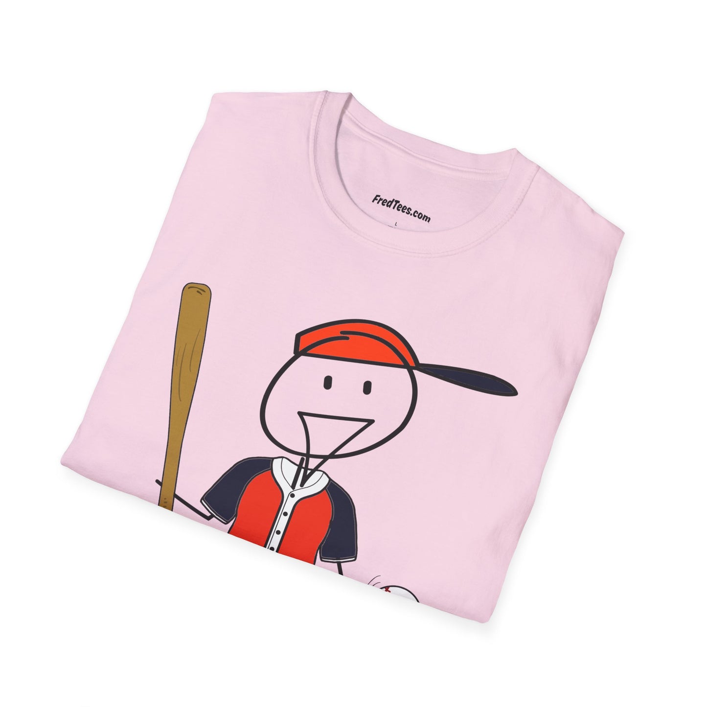 FRED is ready to PLAY BALL! His forever motto - HAVE FUN, PLAY HARD, DON’T QUIT! Orange & Navy