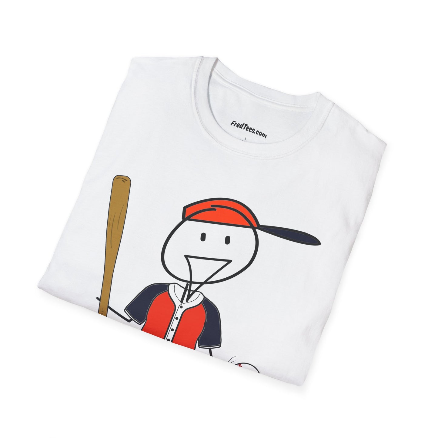 FRED is ready to PLAY BALL! His forever motto - HAVE FUN, PLAY HARD, DON’T QUIT! Orange & Navy