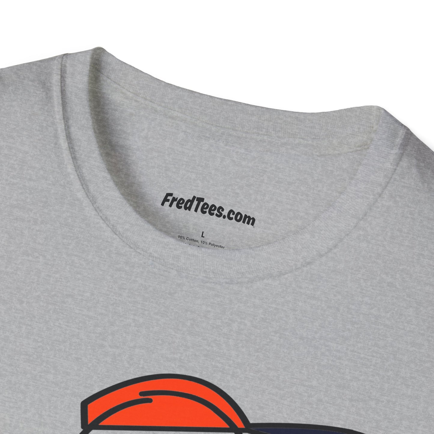 FRED is ready to PLAY BALL! His forever motto - HAVE FUN, PLAY HARD, DON’T QUIT! Orange & Navy