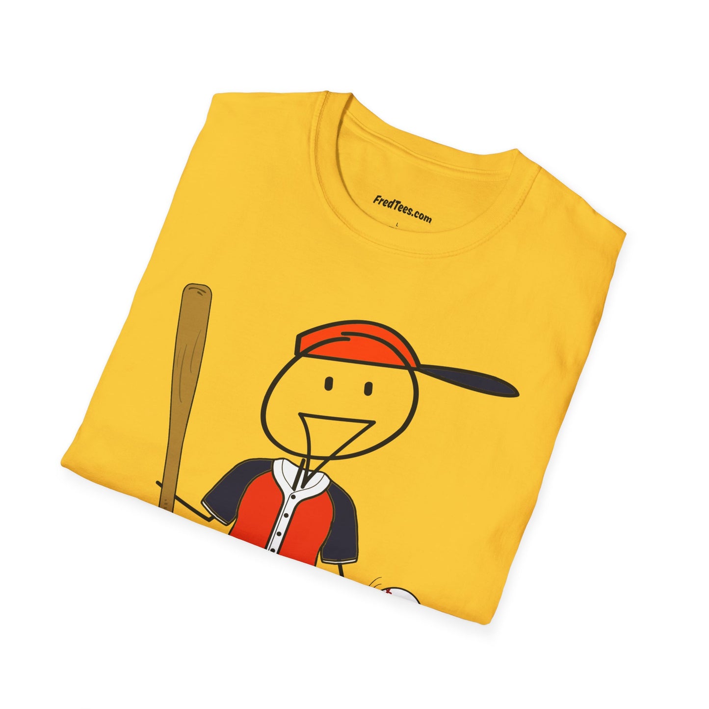 FRED is ready to PLAY BALL! His forever motto - HAVE FUN, PLAY HARD, DON’T QUIT! Orange & Navy
