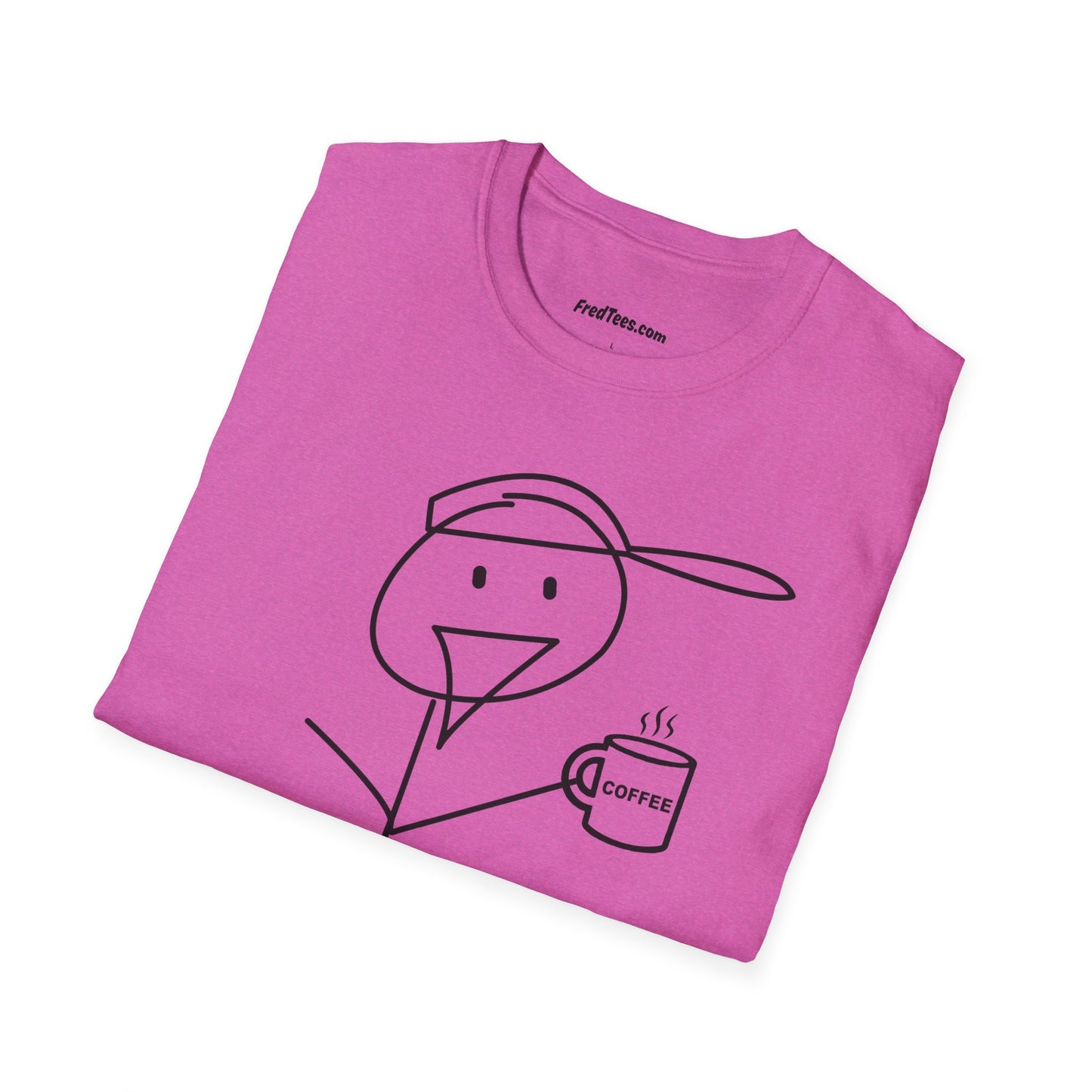FRED needs his cuppa coffee! Can you relate?