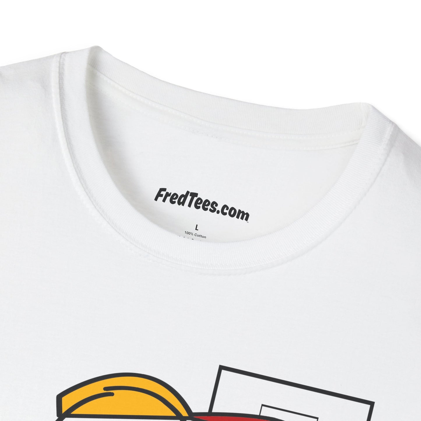 FRED is ready for the court! His forever motto - HAVE FUN, PLAY HARD, DON’T QUIT! Red & Yellow
