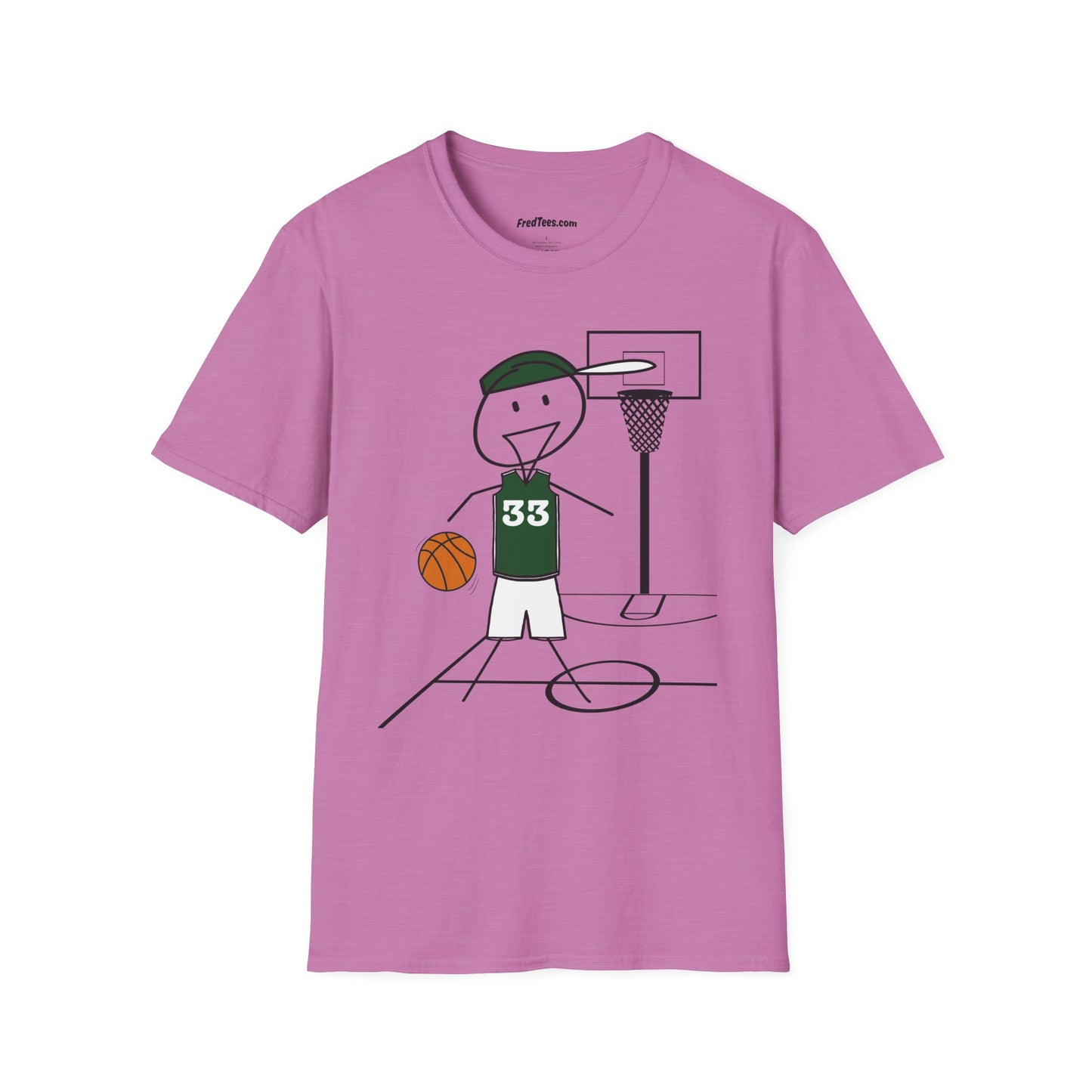 FRED is ready for the court! His forever motto - HAVE FUN, PLAY HARD, DON’T QUIT! Forest & White
