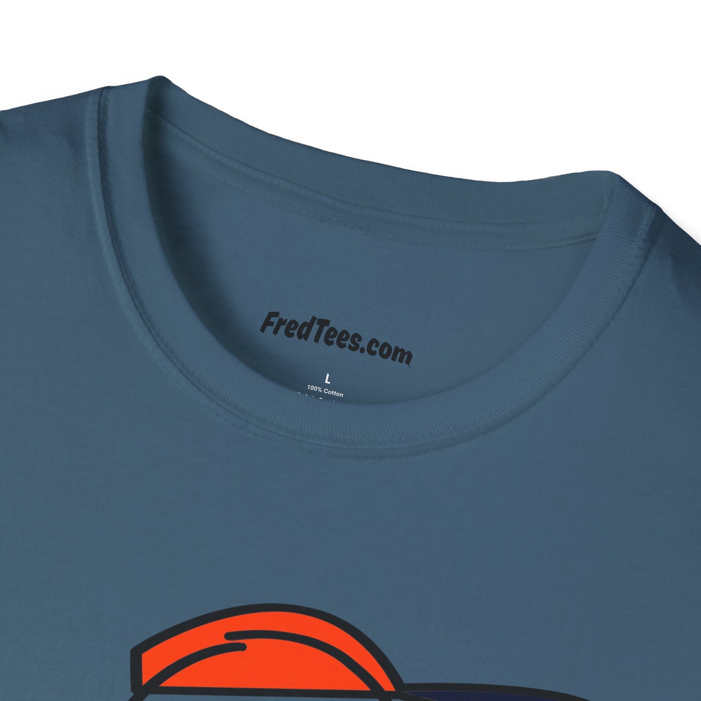 FRED is ready to PLAY BALL! His forever motto - HAVE FUN, PLAY HARD, DON’T QUIT! Orange & Navy