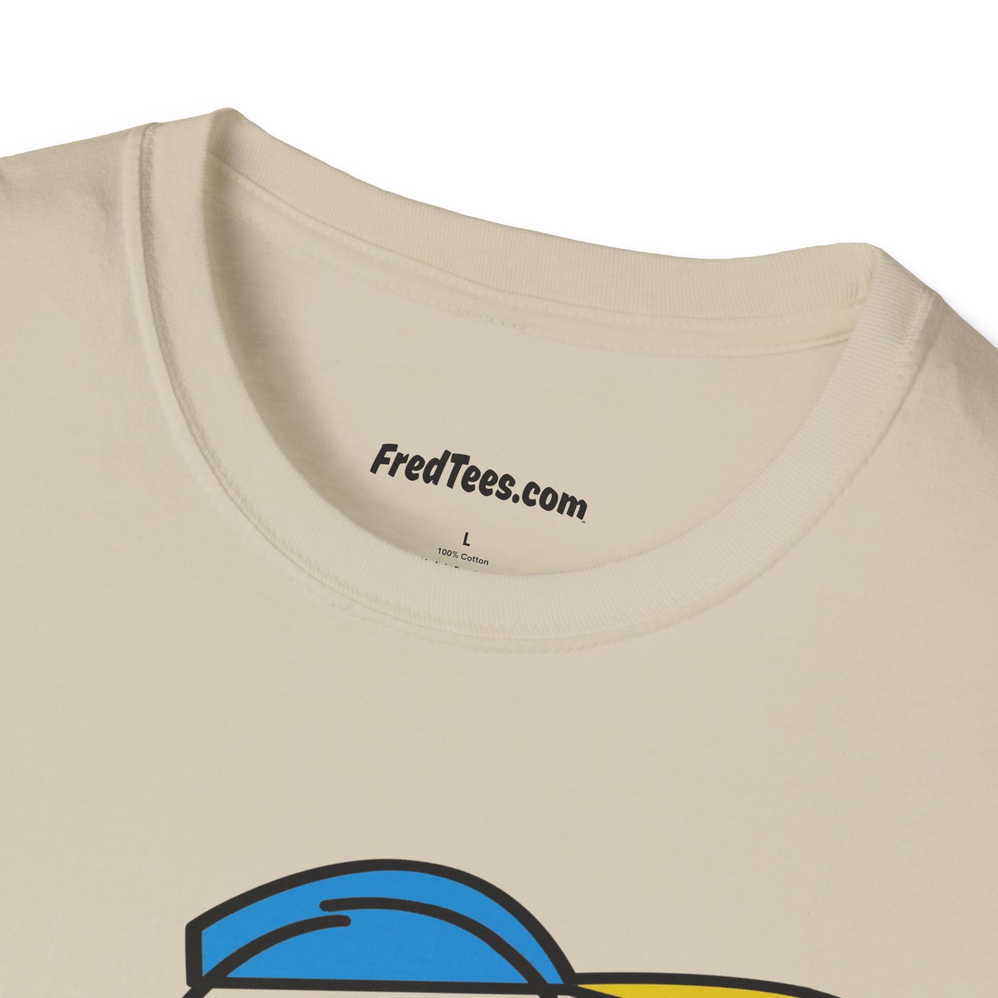 FRED is ready to PLAY BALL! His forever motto - HAVE FUN, PLAY HARD, DON’T QUIT! Aqua & Yellow