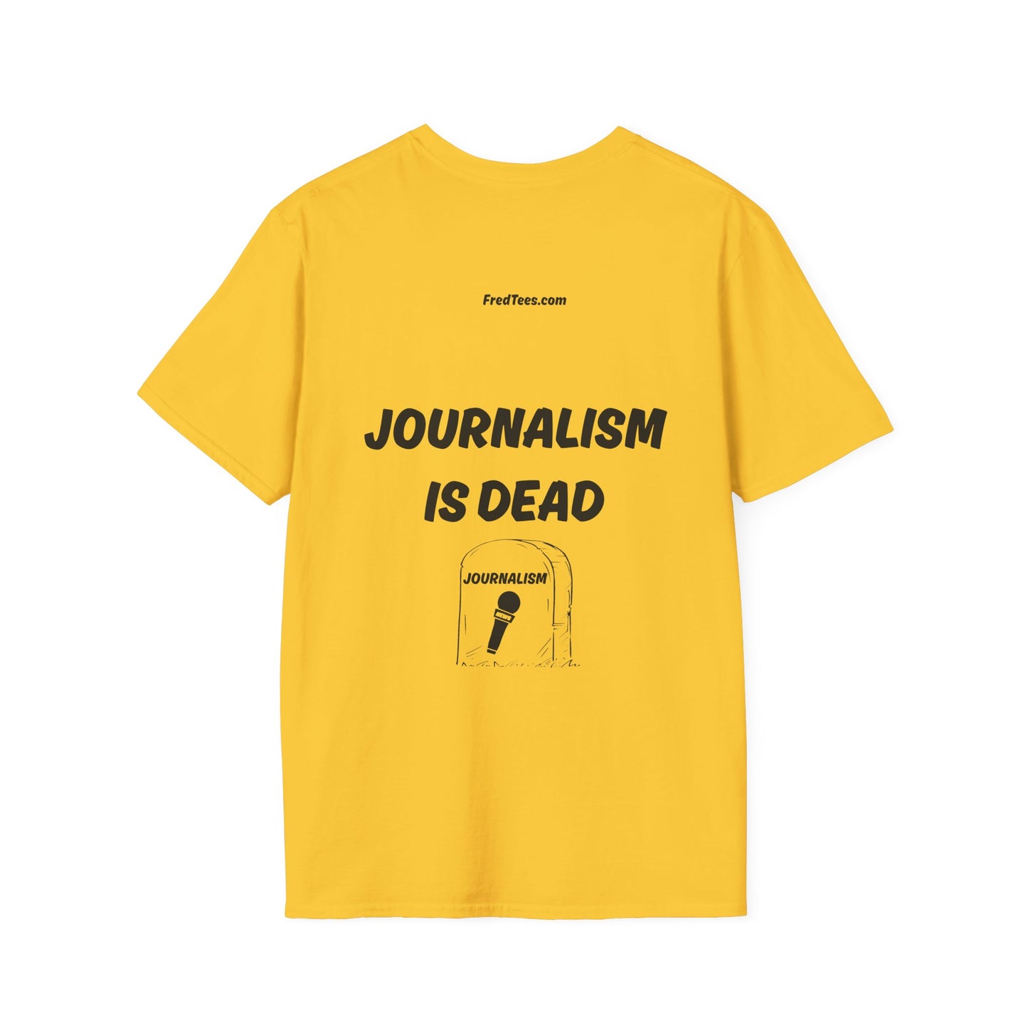 FRED is sad - journalism has gone the way of the dinosaur and the dodo!