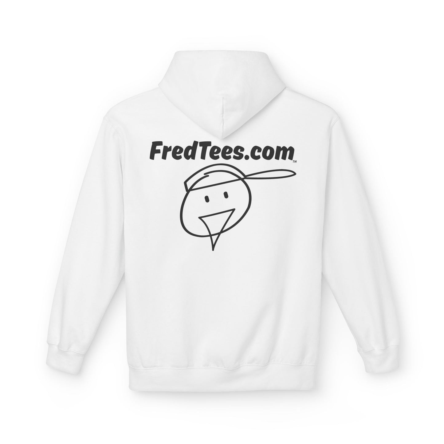 The original FRED hooded sweatshirt! You get Fred and warmth and a hood! You win!
